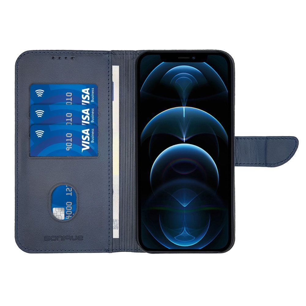 Θήκη Πορτοφόλι Sonique Urban Wallet Apple iPhone 13 Μπλε Σκούρο
