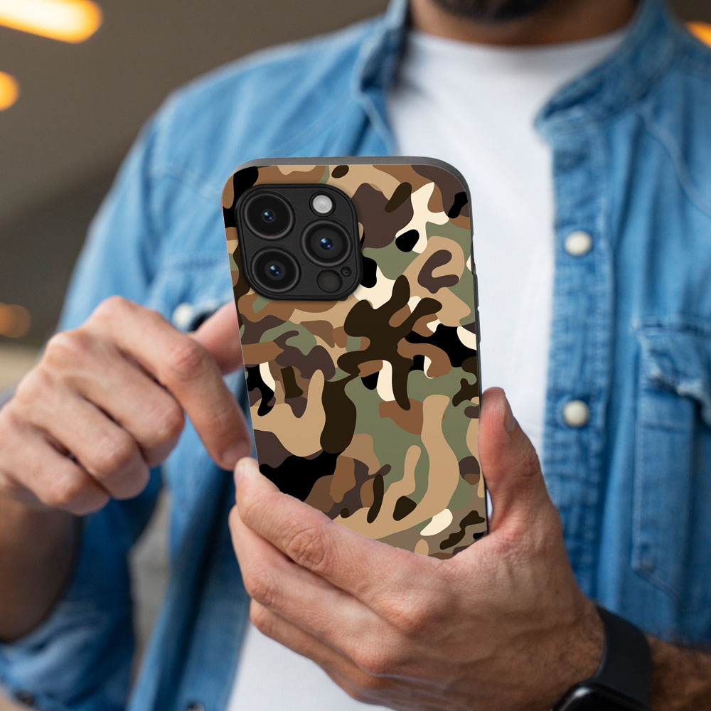 Θήκη Sonique Camouflage Army Series για Samsung Galaxy S26 Plus Καφέ