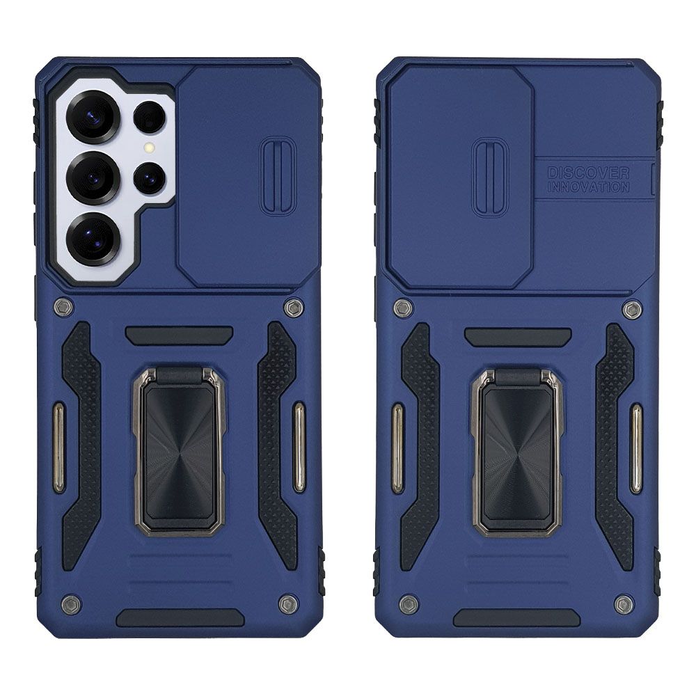 Θήκη Ring Armor CamShield Sonique για Samsung Galaxy S26 Ultra Μπλέ