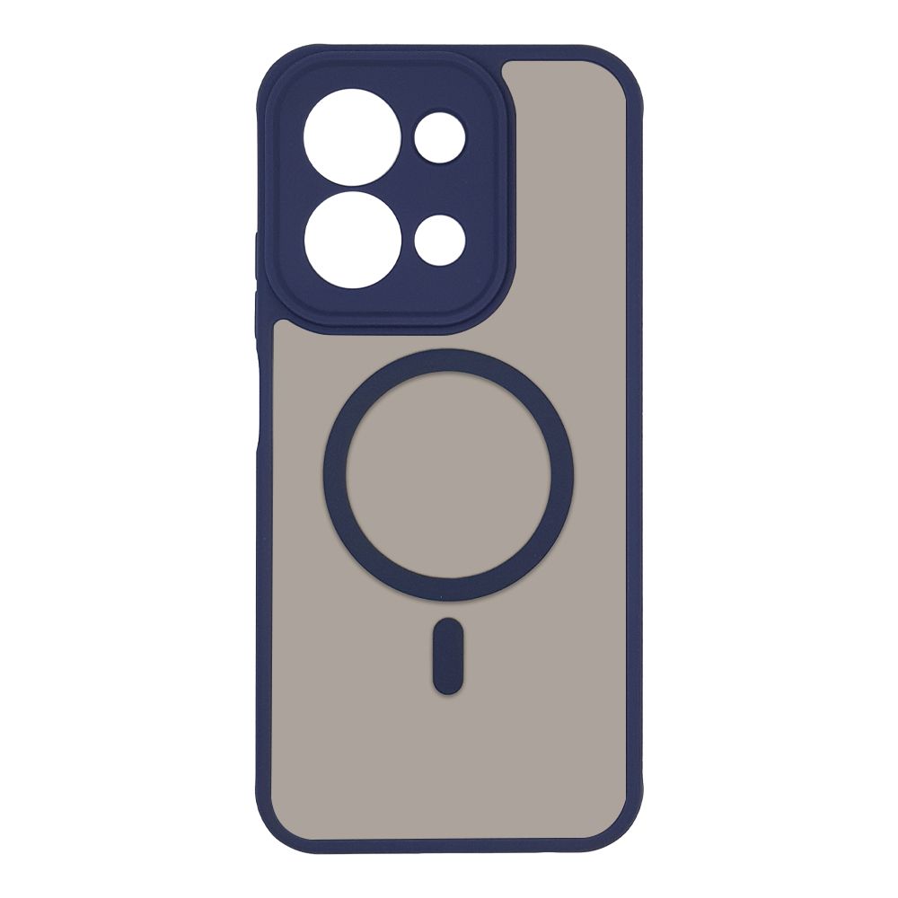 Θήκη Magnetic MagMatte Lens Sonique Xiaomi Redmi 15C 4G 173mm / Redmi 15C 5G 173mm / Poco C85 4G Μπλε Σκούρο