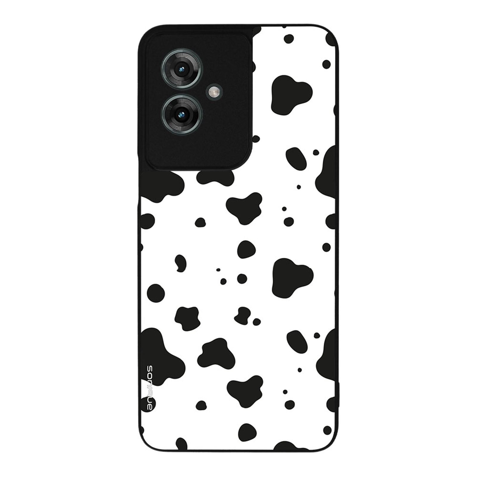 Θήκη Sonique Animal Print Series για Motorola Moto G55 5G Dalmatian