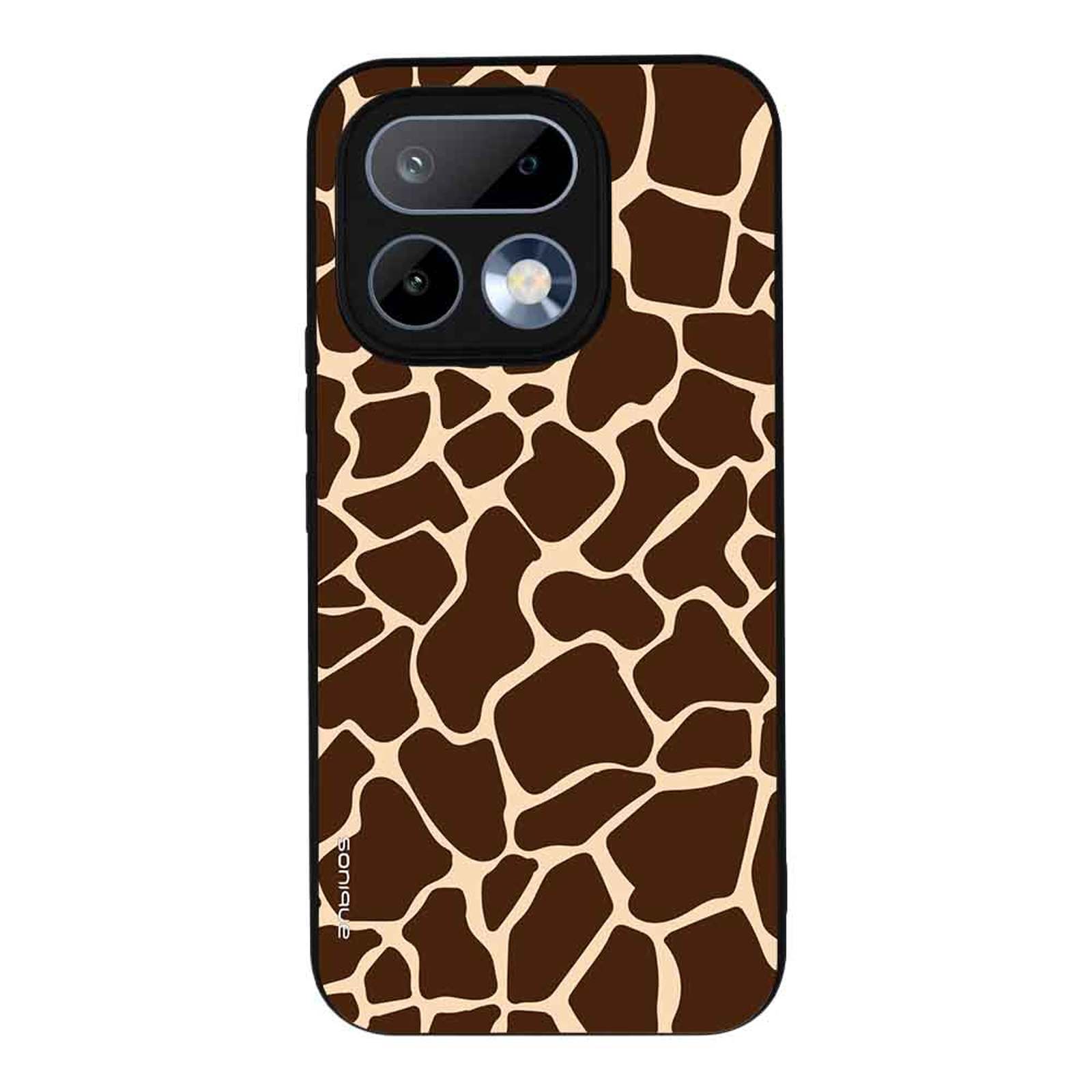 Θήκη Sonique Animal Print Series για Motorola Moto G56 5G Giraffe 01