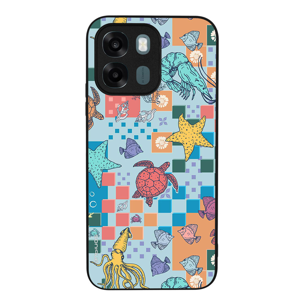 Θήκη Sonique Ocean Series για Oppo A6 4G / Oppo A6 5G / Oppo A6x 4G / Oppo A6x 5G / Oppo A6k 4G Μωσαϊκό