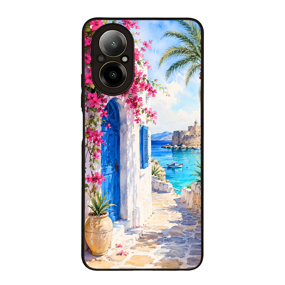 Θήκη Sonique Greek Island Muse Series για Realme C67 4G Σοκάκι Ρόδου