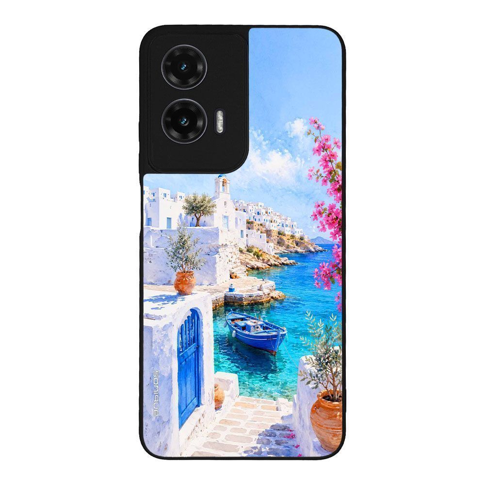 Θήκη Sonique Greek Island Muse Series για Motorola Moto G35 5G Αγκυροβόλι