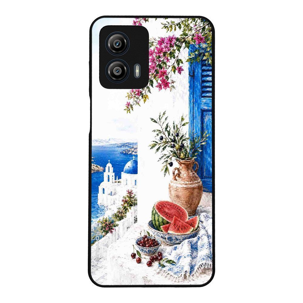 Θήκη Sonique Greek Island Muse Series για Motorola Moto G53 5G Νησιώτικη Δροσιά