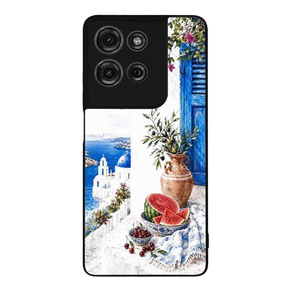 Θήκη Sonique Greek Island Muse Series για Motorola Moto G75 5G Νησιώτικη Δροσιά