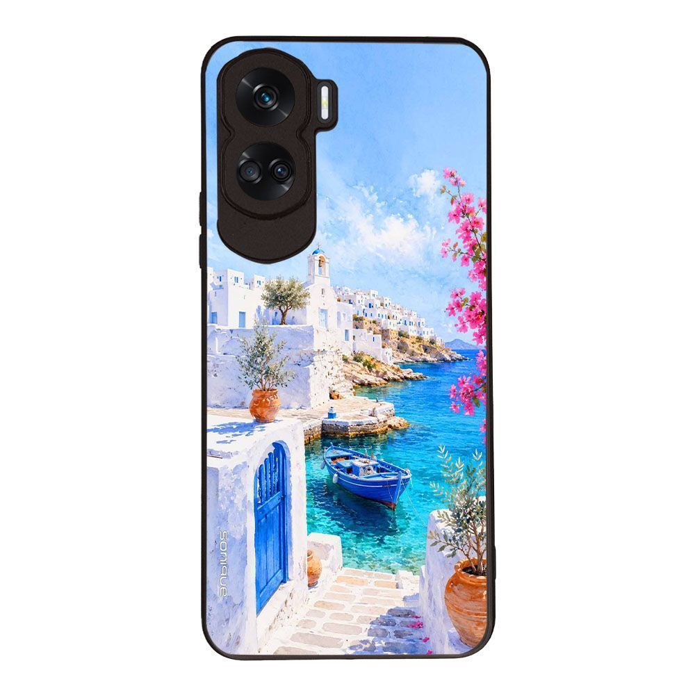 Θήκη Sonique Greek Island Muse Series για Honor 90 Lite 5G Αγκυροβόλι
