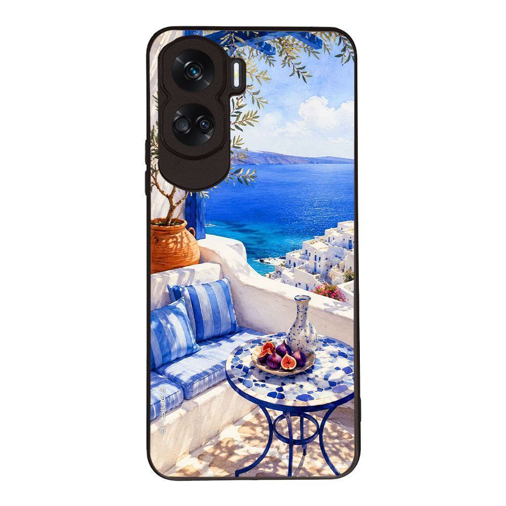 Θήκη Sonique Greek Island Muse Series για Honor 90 Lite 5G Θέα του Αιγαίου