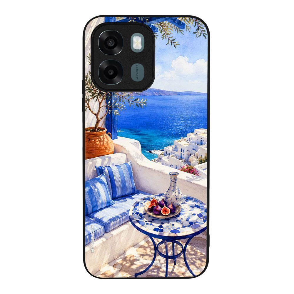 Θήκη SoniqueGreek Island Muse Series για Oppo A6 4G / Oppo A6 5G / Oppo A6x 4G / Oppo A6x 5G / Oppo A6k 4G Θέα του Αιγαίου