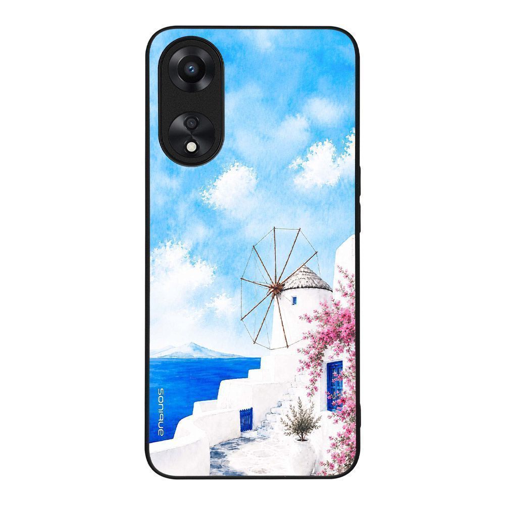 Θήκη SoniqueGreek Island Muse Series για Oppo A78 5G Άνεμος Μυκόνου
