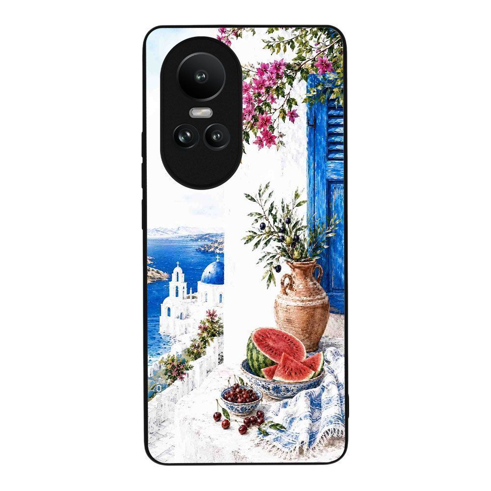 Θήκη SoniqueGreek Island Muse Series για Oppo Reno10 5G Νησιώτικη Δροσιά