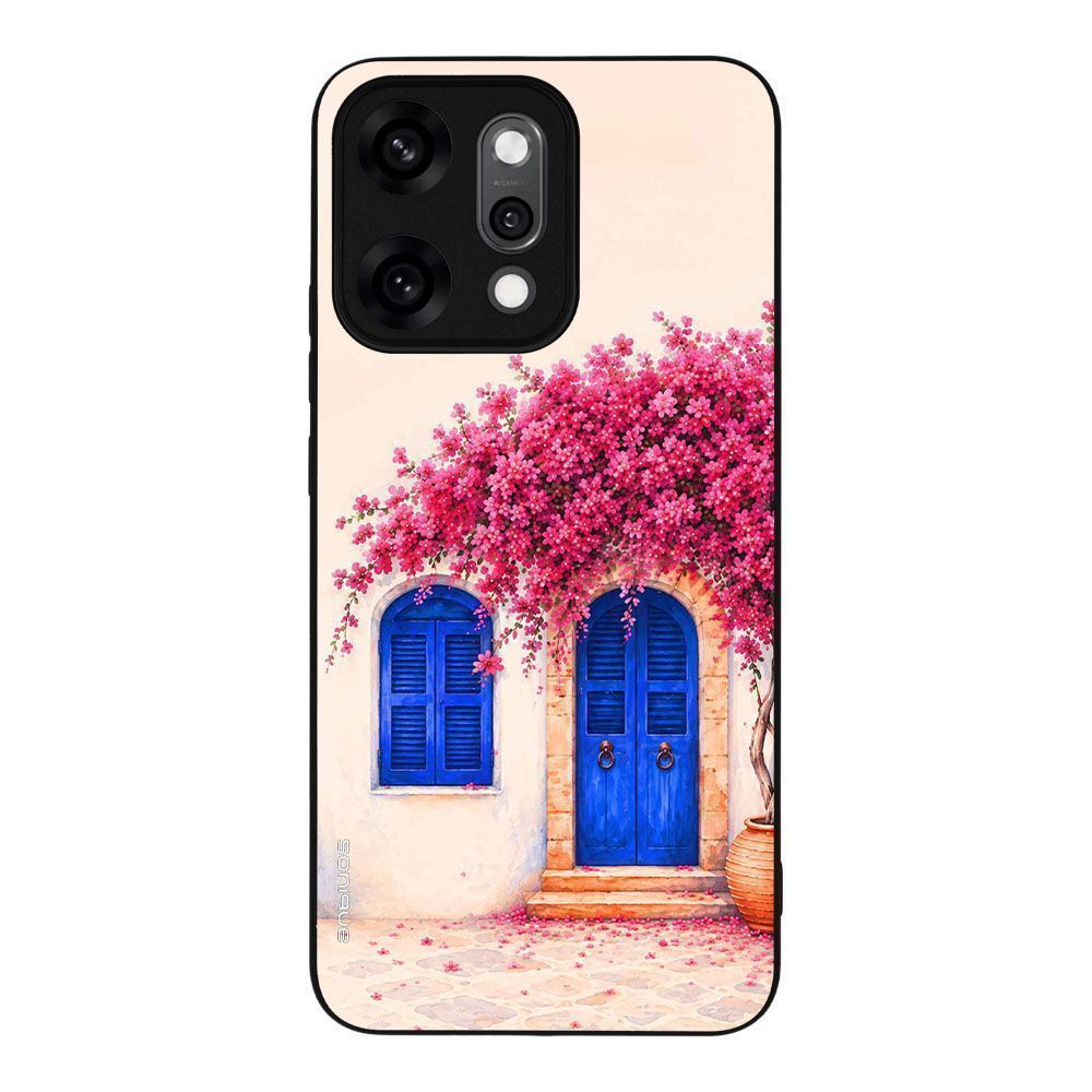 Θήκη SoniqueGreek Island Muse Series για Oppo Reno14 Pro 5G Ροζ Μπουκαμβίλια