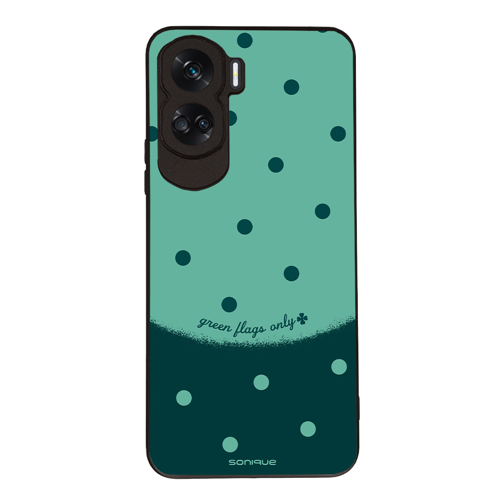 Θήκη Sonique Delulu Polka Era Series για Honor 90 Lite 5G Green Flags