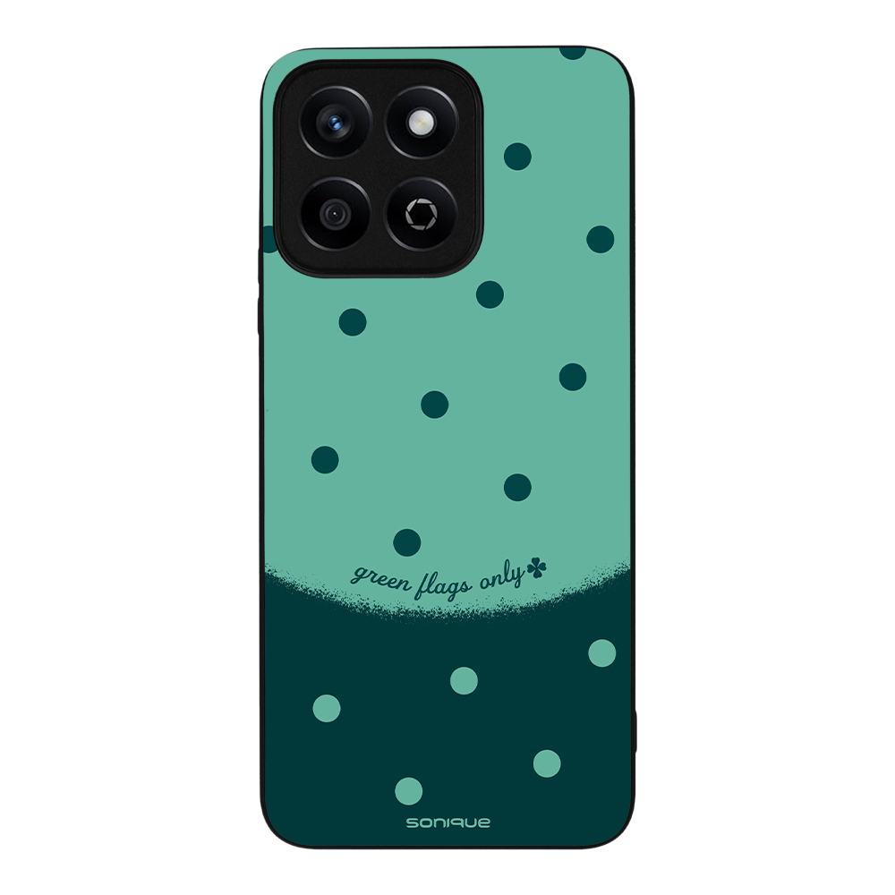 Θήκη Sonique Delulu Polka Era Series για Honor X7c Green Flags