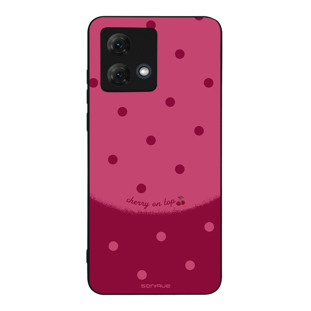 Θήκη Sonique Delulu Polka Era Series για Motorola Moto G84 5G Top Cherry