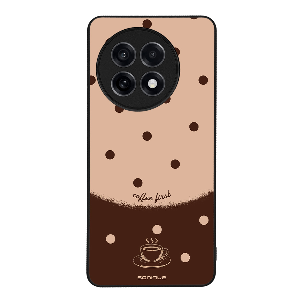 Θήκη Sonique Delulu Polka Era Series για OnePlus 13R 5G Coffee First