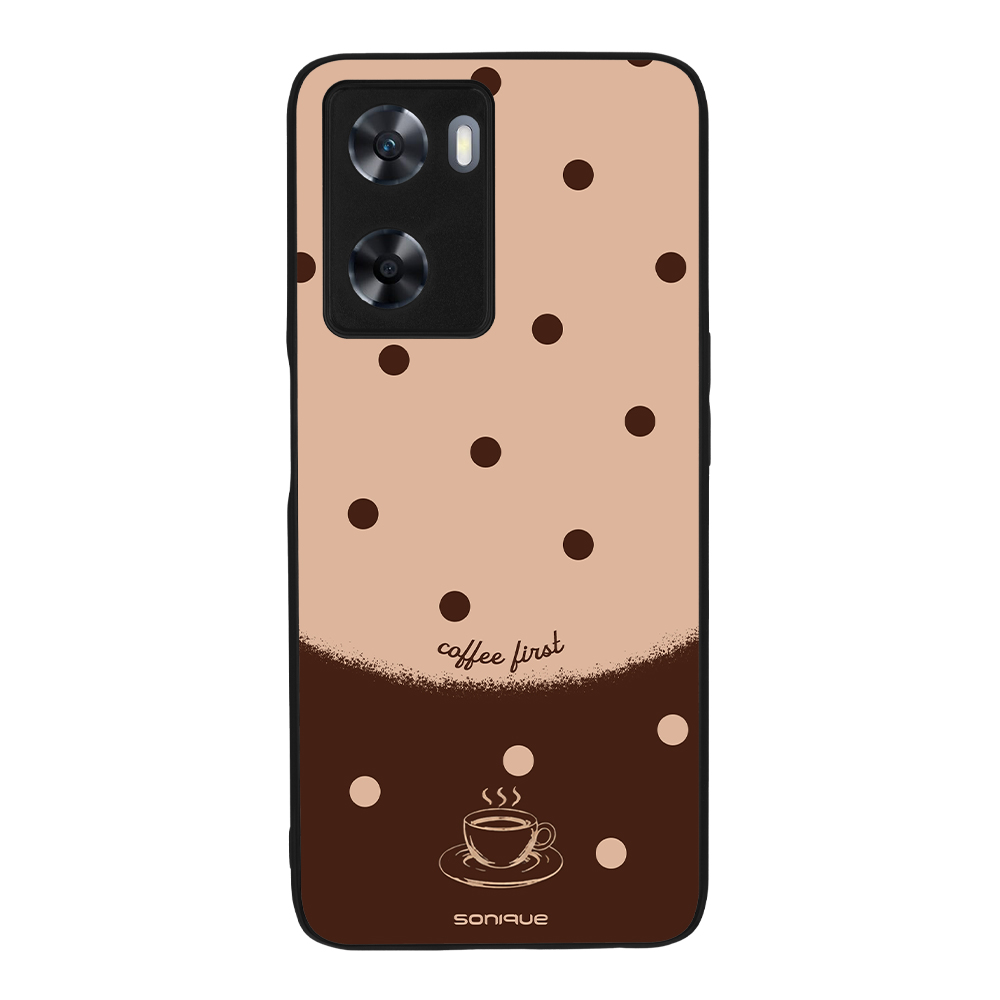 Θήκη Sonique Delulu Polka Era Series για OnePlus Nord N20 SE Coffee First
