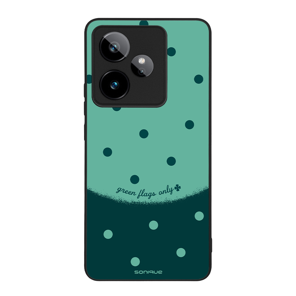 Θήκη Sonique Delulu Polka Era Series για Realme GT 7 5G / Realme GT 7T 5G Green Flags