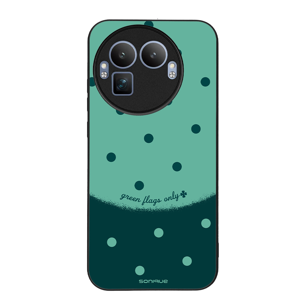 Θήκη Sonique Delulu Polka Era Series για Realme GT 8 Pro 5G Green Flags