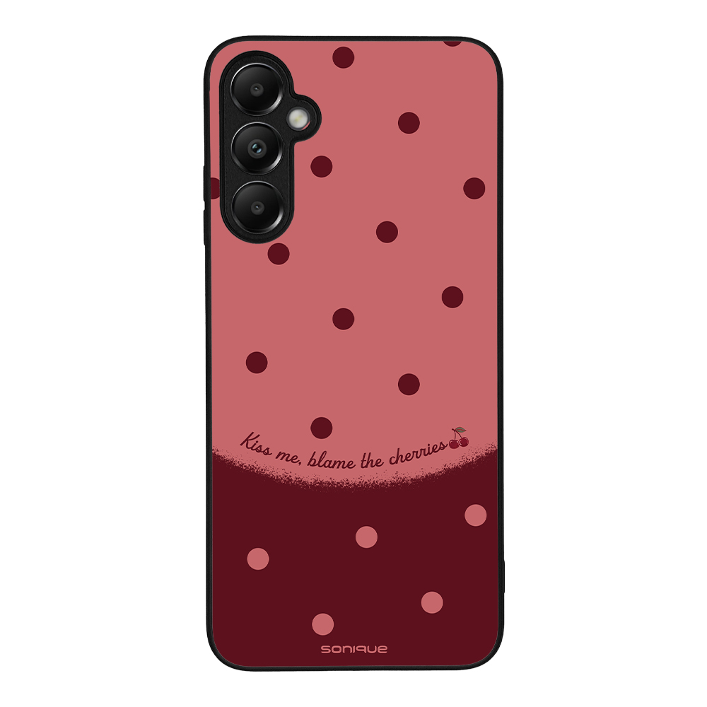 Θήκη Sonique Delulu Polka Era Series για Samsung Galaxy A05s 4G Blame Cherries