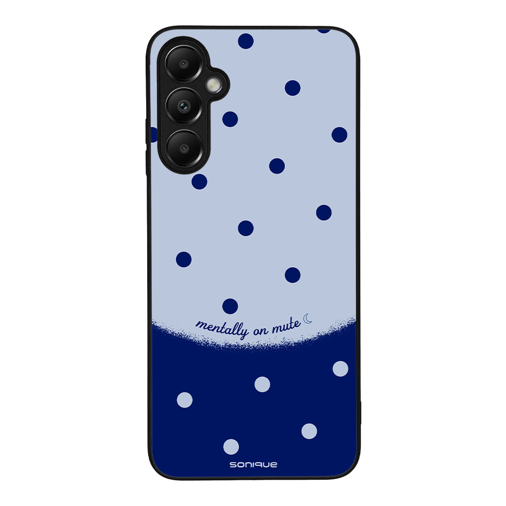 Θήκη Sonique Delulu Polka Era Series για Samsung Galaxy A05s 4G Blue Mentally