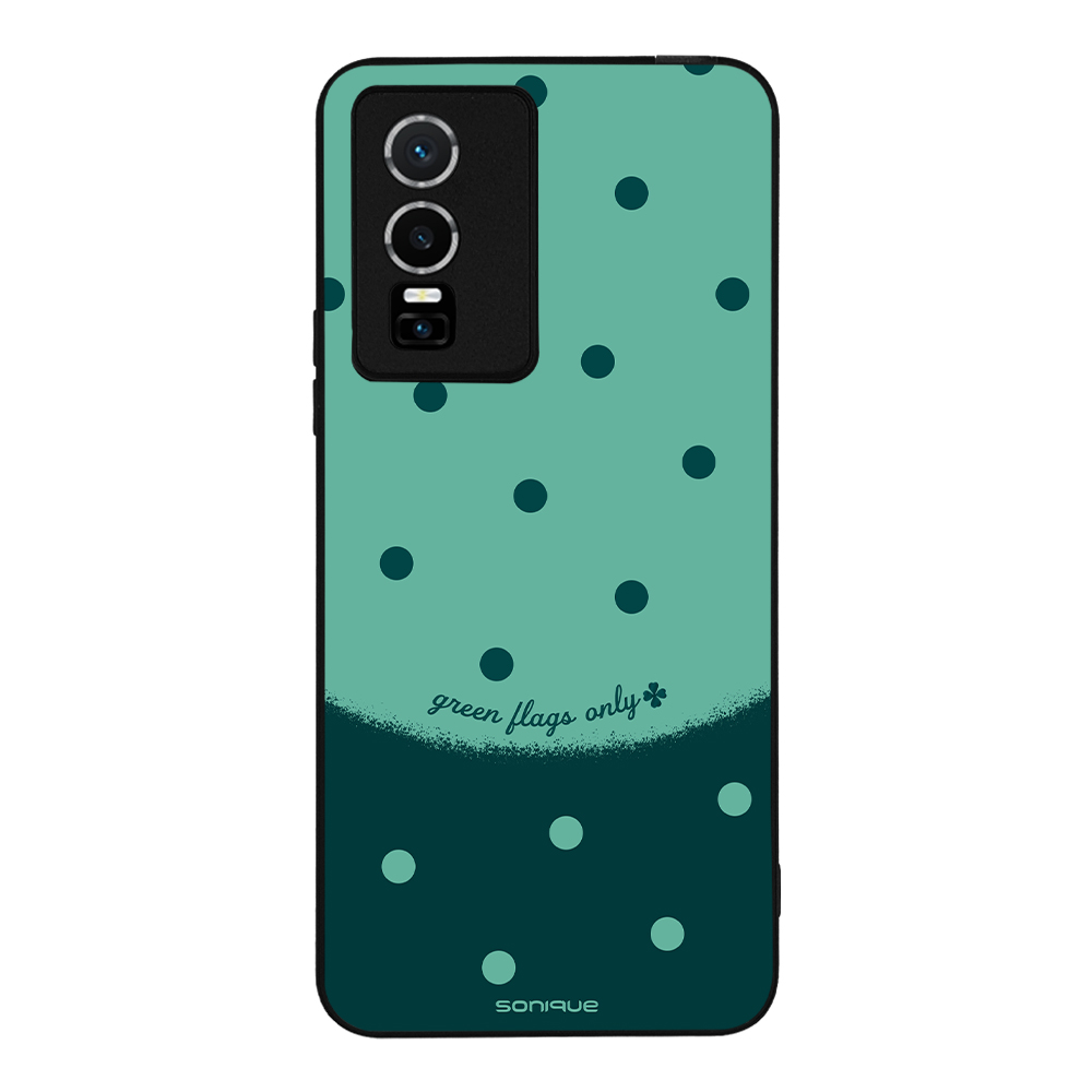 Θήκη Sonique Delulu Polka Era Series για VIVO Y74s / VIVO Y76 5G Green Flags