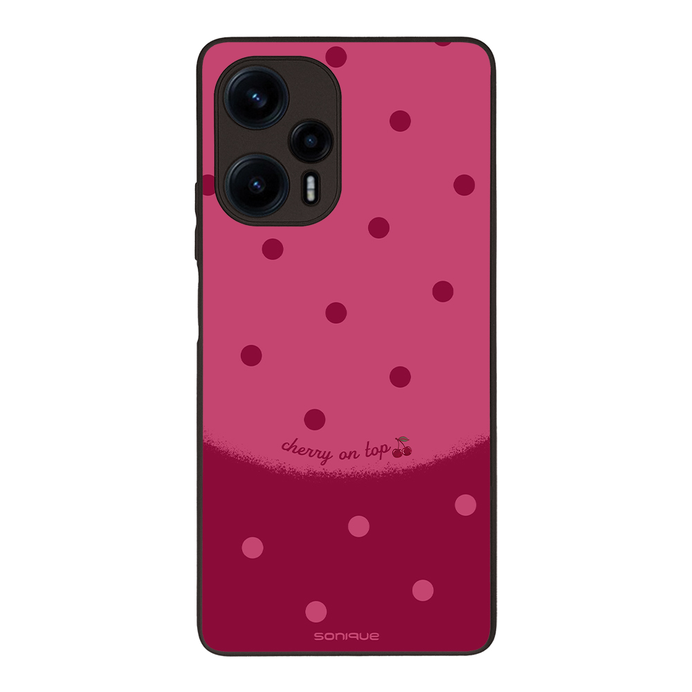 Θήκη Sonique Delulu Polka Era Series για Xiaomi Poco F5 5G Top Cherry