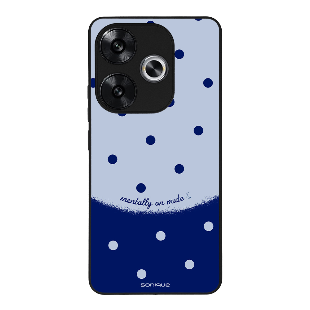 Θήκη Sonique Delulu Polka Era Series για Xiaomi Poco F6 5G Blue Mentally