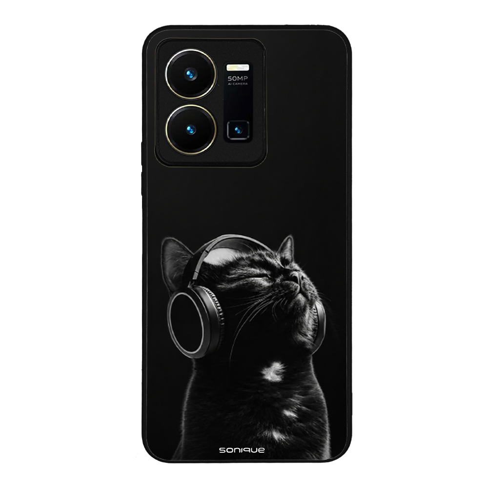 Θήκη Sonique Men's Edition για VIVO Y35 4G / VIVO Y22 / VIVO Y22S Audio Kitten - Black