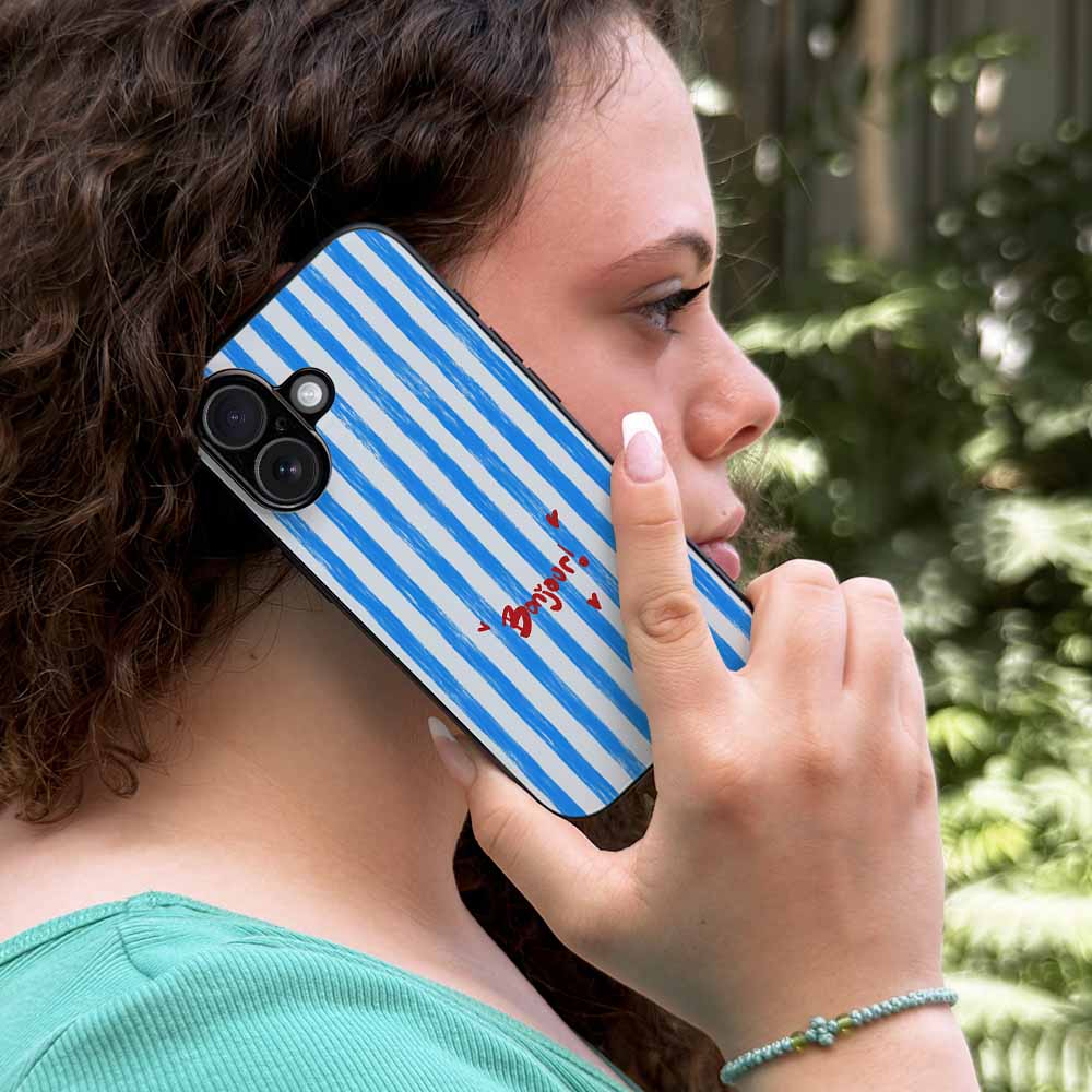 Θήκη Sonique Stripe Stories Series για Huawei Nova 10 Pro Bonjour Blue