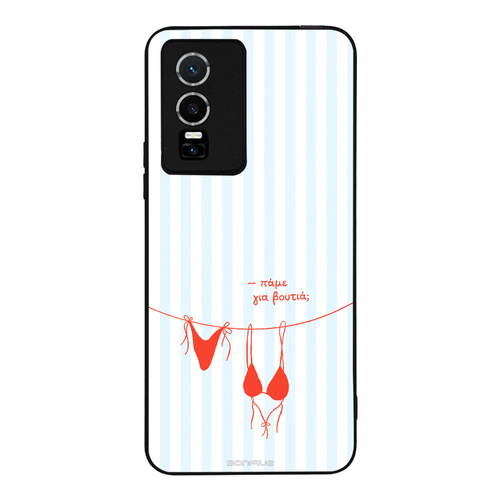 Θήκη Sonique Stripe Stories Series για VIVO Y74s / VIVO Y76 5G Πάμε για Βουτιά;