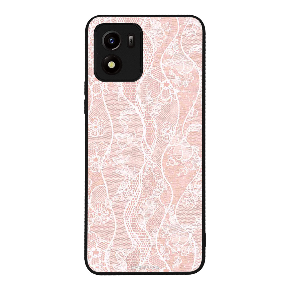 Θήκη Sonique DIVA Series για VIVO Y01 4G Ροζ Δαντέλα