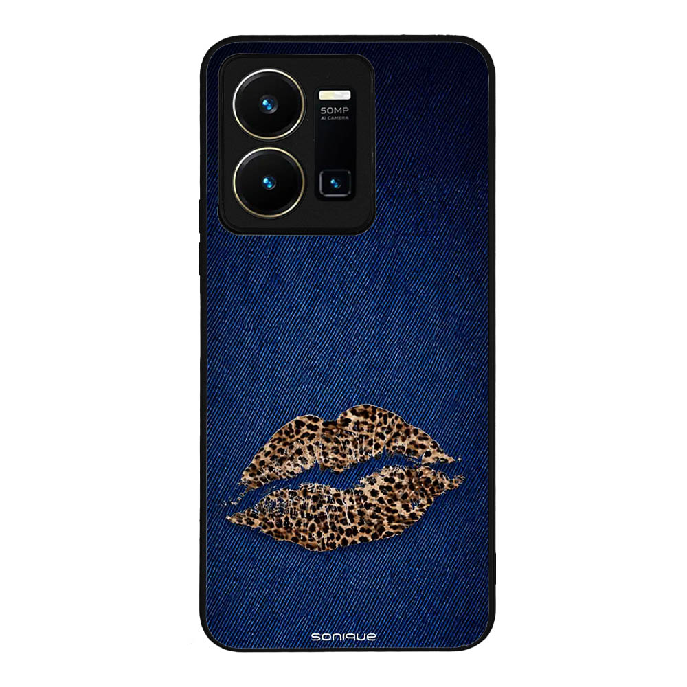 Θήκη Sonique DIVA Series για VIVO Y35 4G / VIVO Y22 / VIVO Y22S Denim Leopard