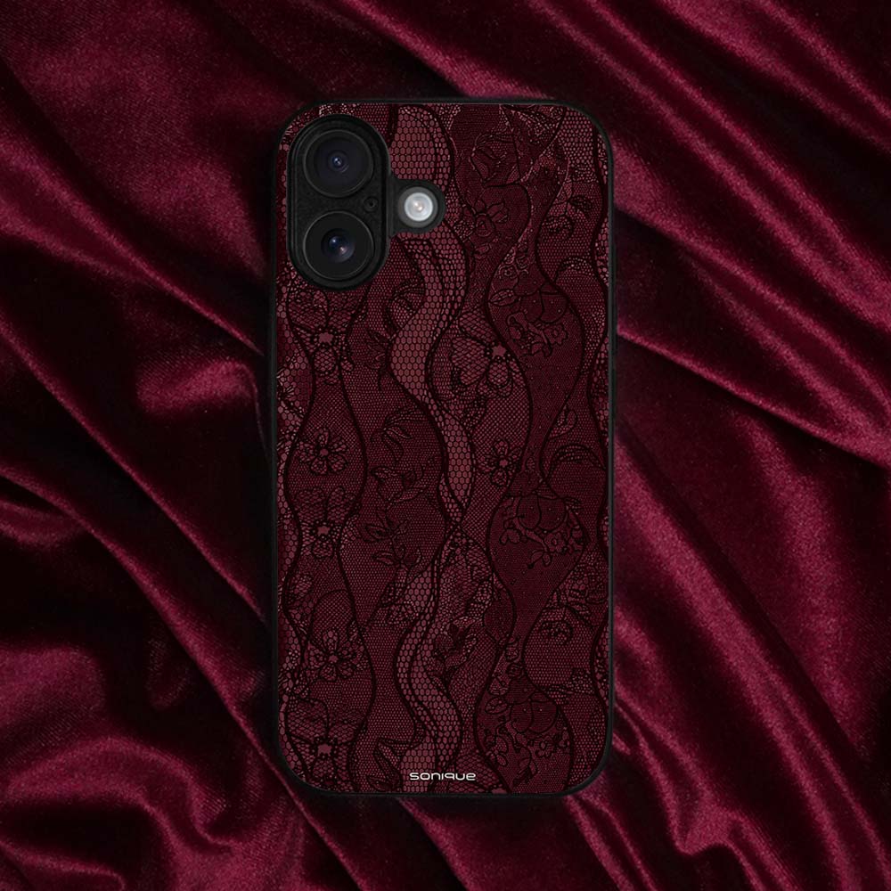 Θήκη Sonique DIVA Series για VIVO Y36 4G / VIVO Y36 5G / VIVO Y27 5G / VIVO Y27s Βουργουνδί Δαντέλα