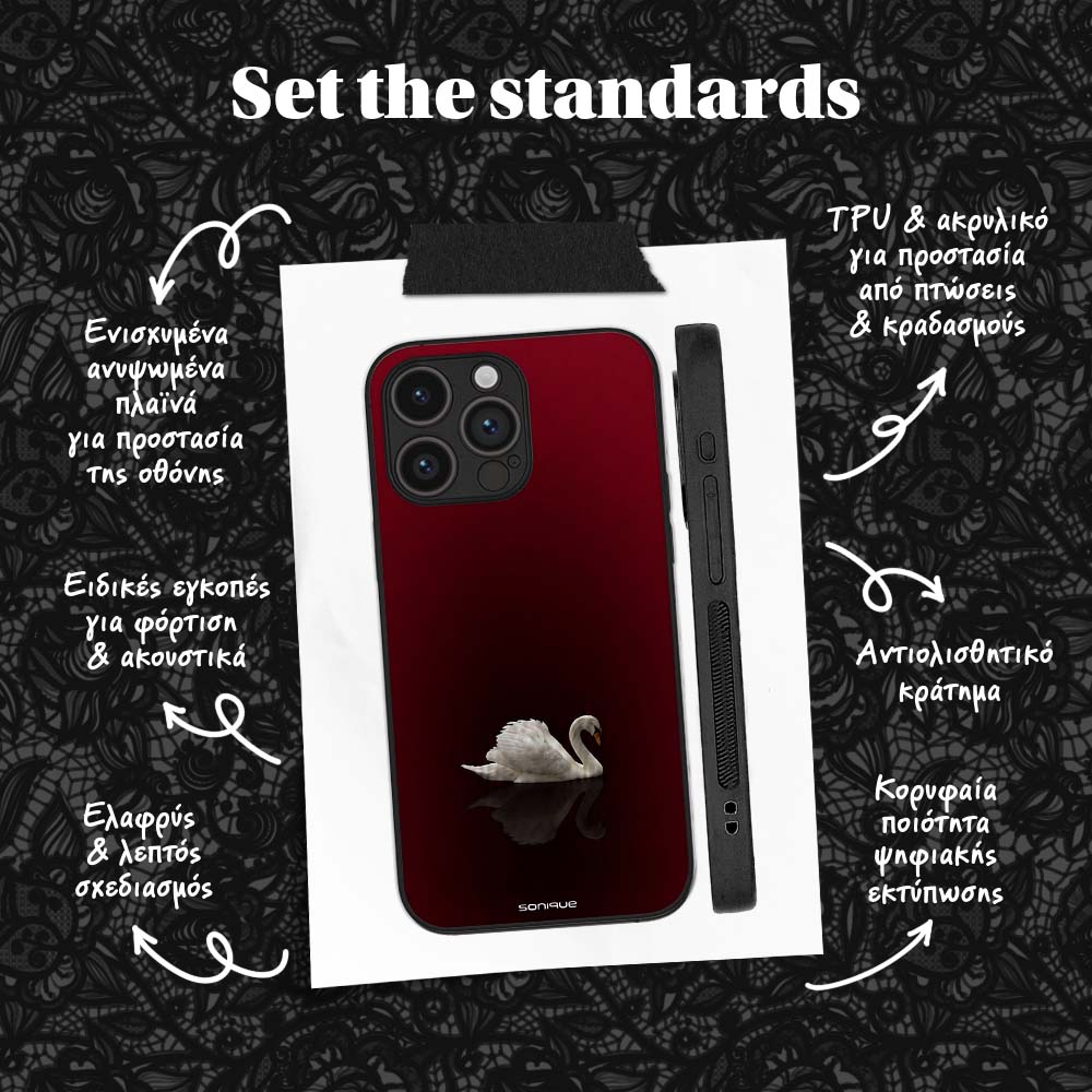 Θήκη Sonique DIVA Series για VIVO Y36 4G / VIVO Y36 5G / VIVO Y27 5G / VIVO Y27s Κύκνος