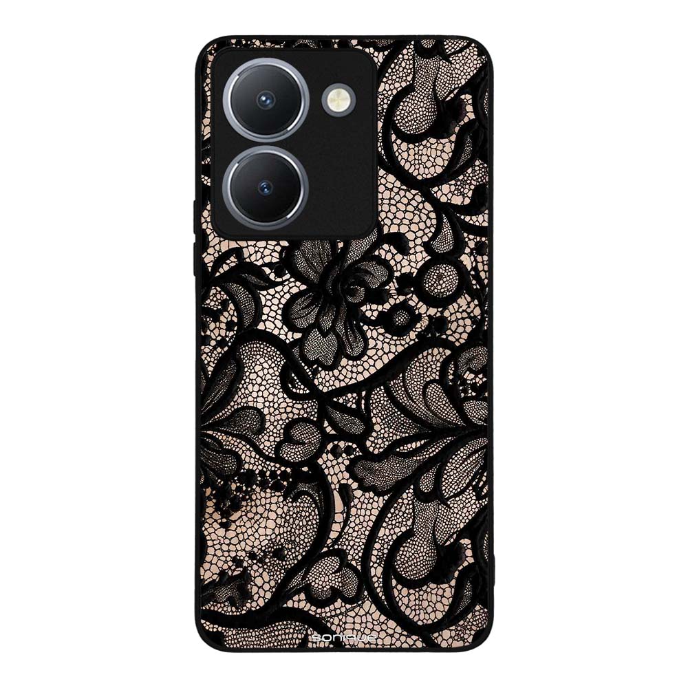 Θήκη Sonique DIVA Series για VIVO Y36 4G / VIVO Y36 5G / VIVO Y27 5G / VIVO Y27s Μαύρη Δαντέλα