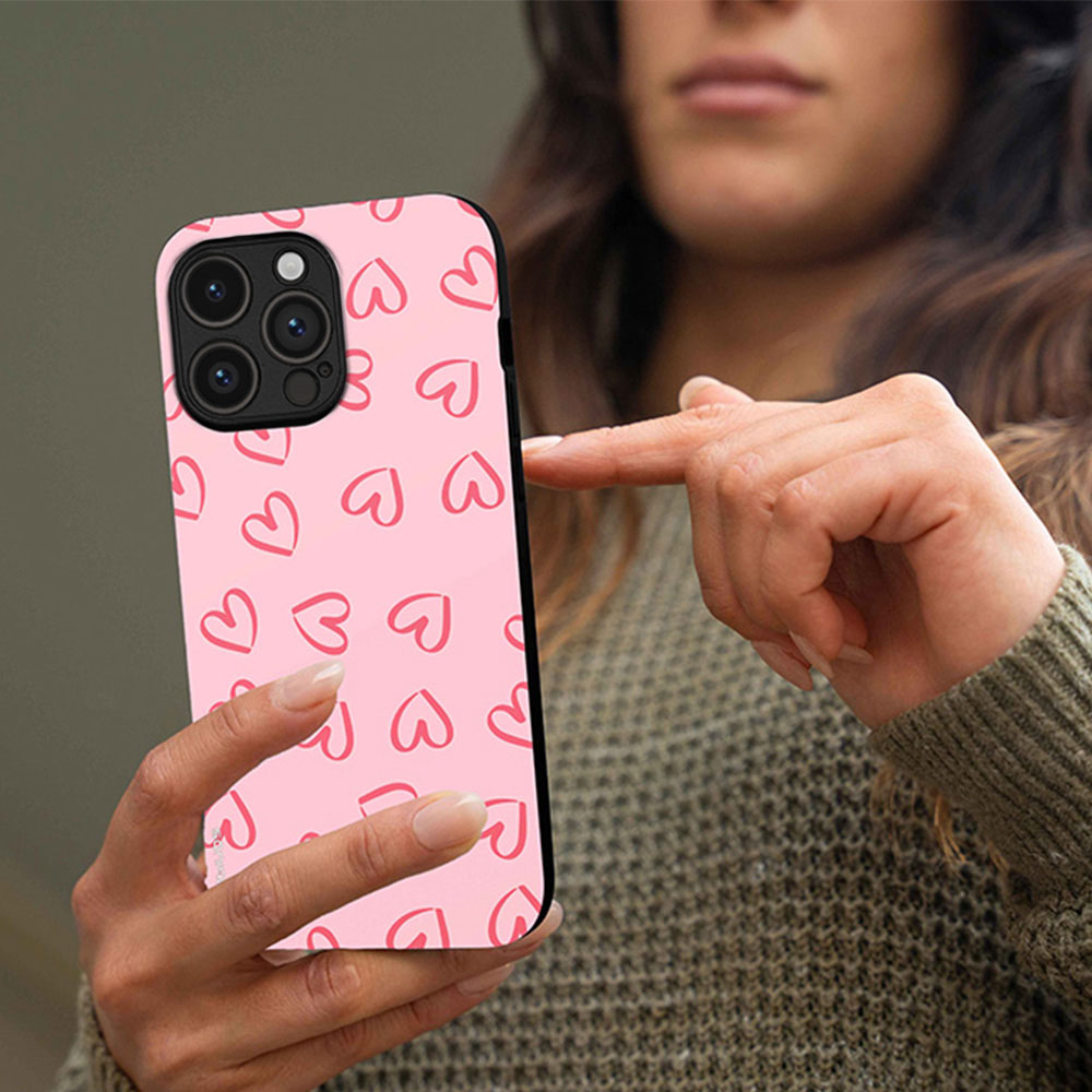 Θήκη Sonique Heart Series για Nothing CMF Phone 1 5G Ροζ