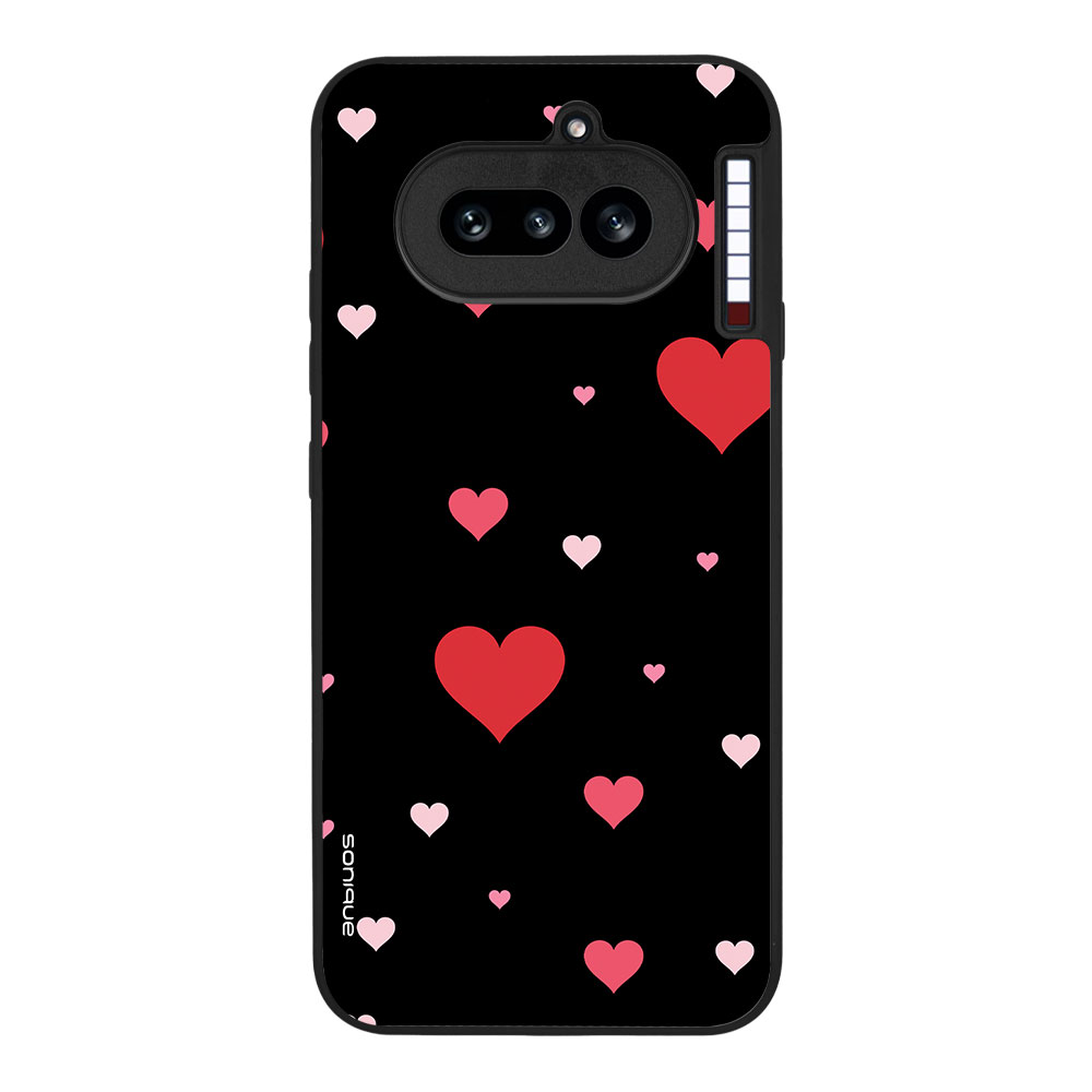 Θήκη Sonique Heart Series για Nothing Phone 4a Μαύρο