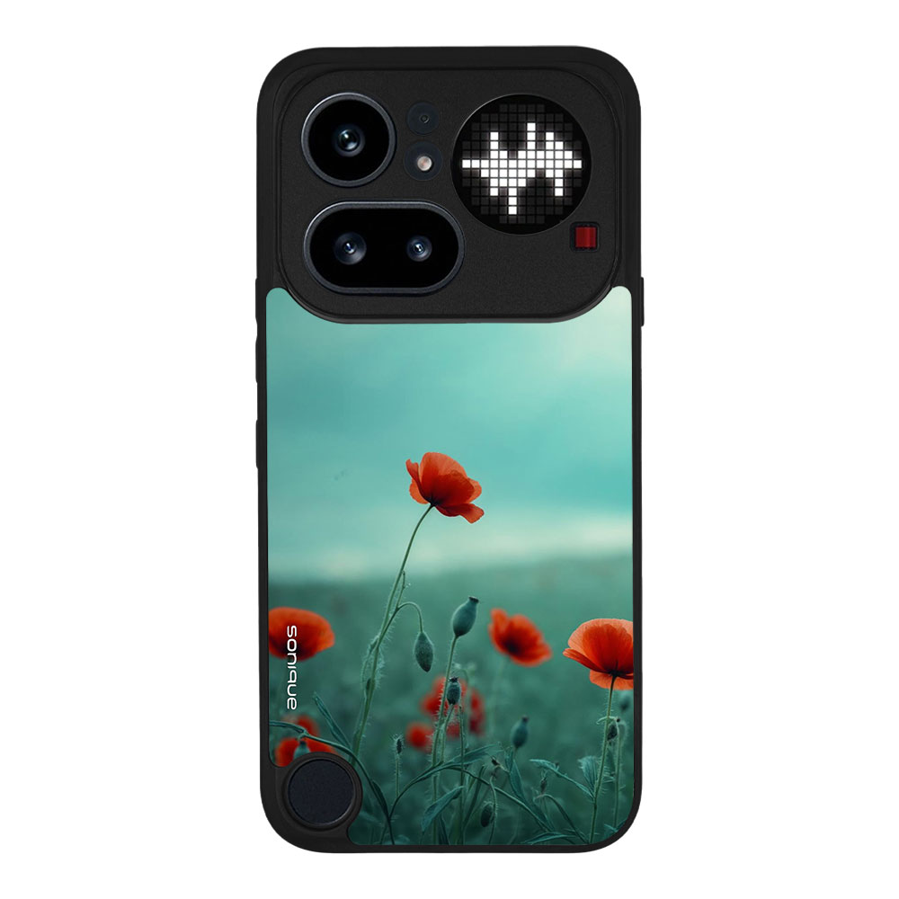 Θήκη Sonique Sunset in Eden Series για Nothing Phone 4a Pro Scarlet Poppy