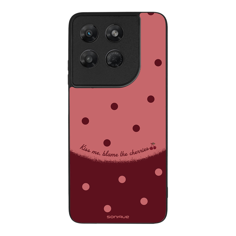 Θήκη Sonique Delulu Polka Era Series για Motorola Moto G37 5G / Moto G37 Power 5G / Moto G47 5G Blame Cherries