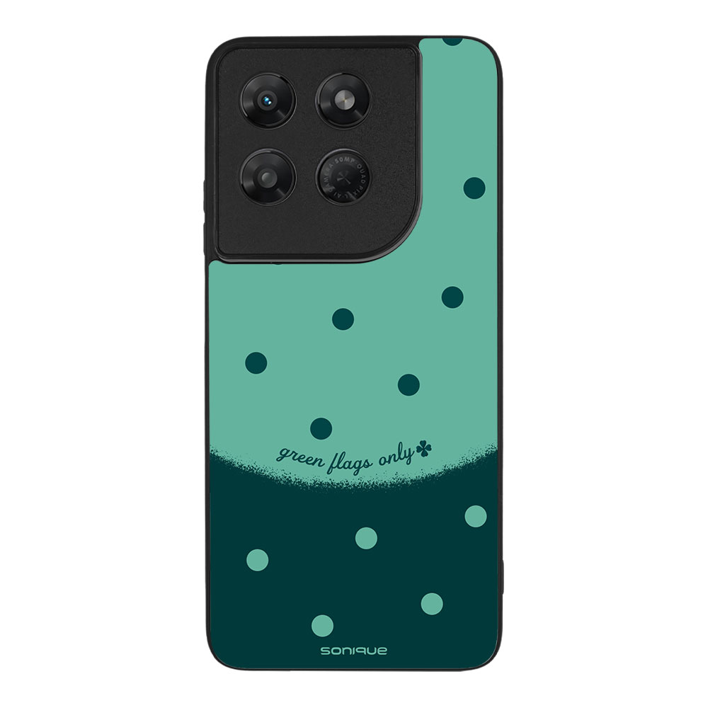Θήκη Sonique Delulu Polka Era Series για Motorola Moto G37 5G / Moto G37 Power 5G / Moto G47 5G Green Flags