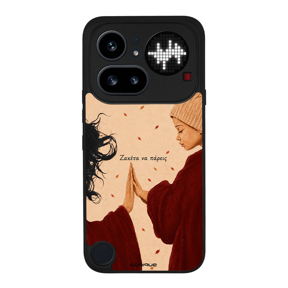 Θήκη Sonique Cozy Season Series για Nothing Phone 4a Pro Ζακέτα Να Πάρεις-2