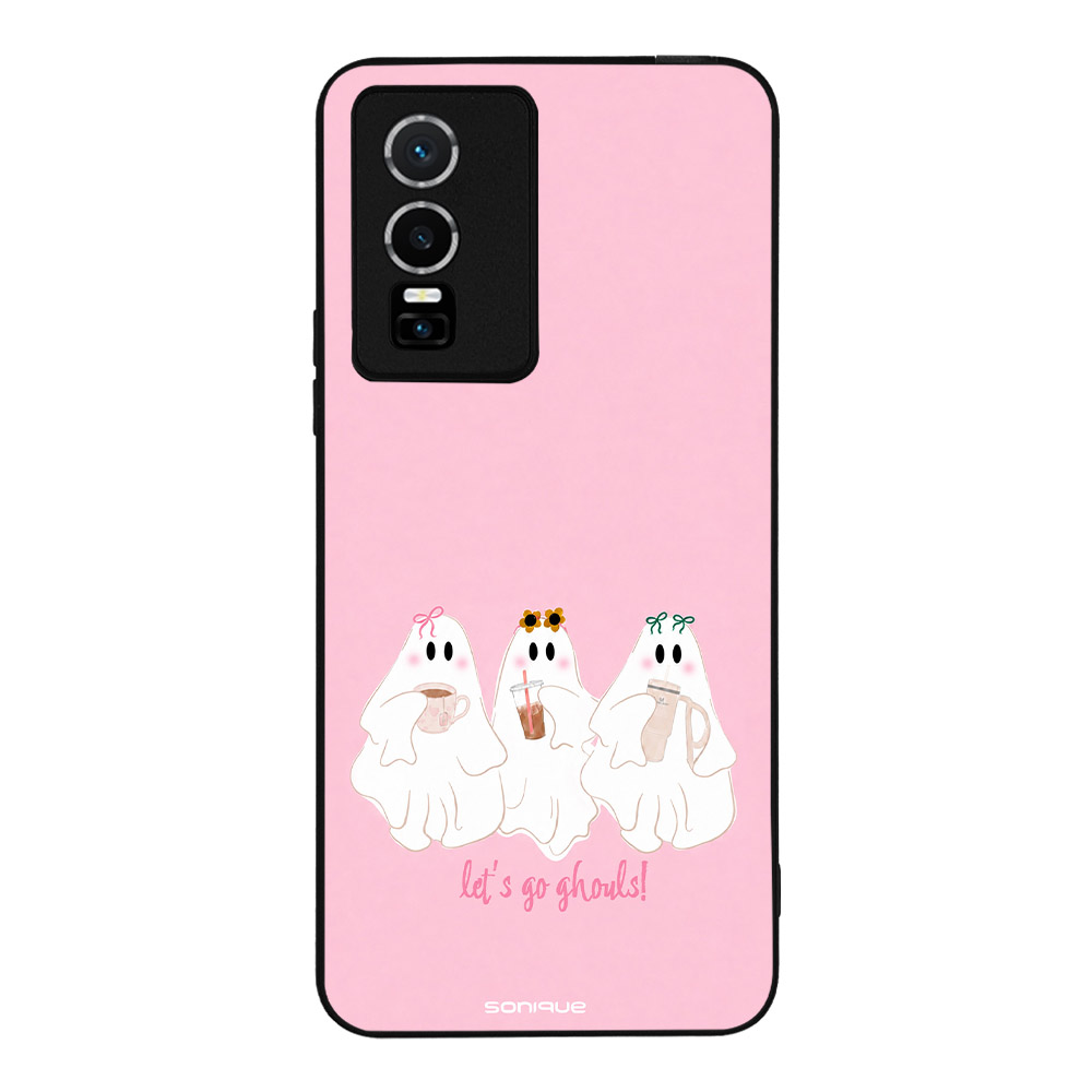 Θήκη Sonique Cozy Season Series για VIVO Y74s / VIVO Y76 5G Ροζ Φαντάσματα