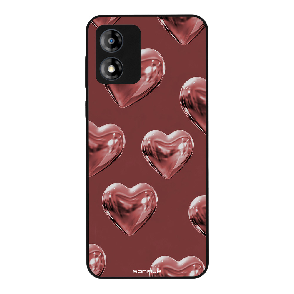 Θήκη Sonique Back to Y2K Series για Motorola Moto E13 4G Shiny Hearts
