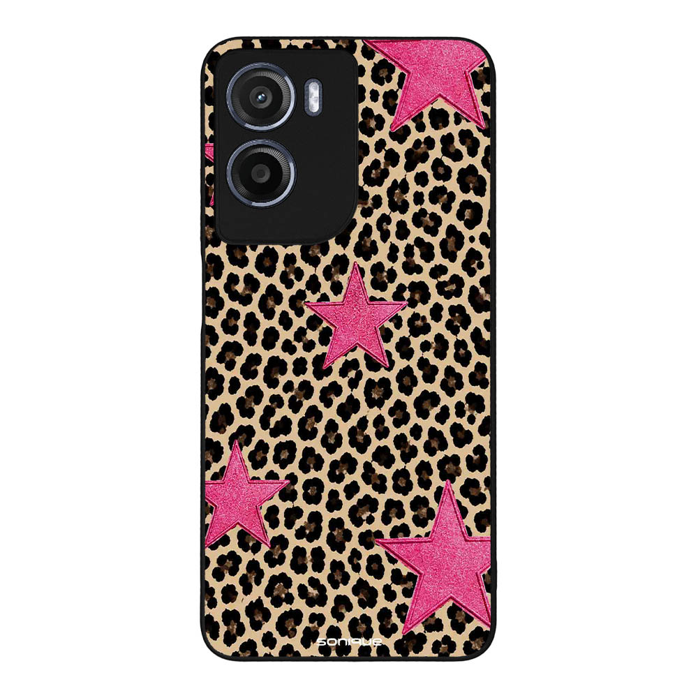 Θήκη Sonique Back to Y2K Series για Motorola Moto G05 4G / Moto E15 4G Pink Star