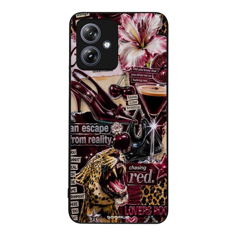Θήκη Sonique Back to Y2K Series για Motorola Moto G54 5G / Moto G54 5G Power Chasing Red