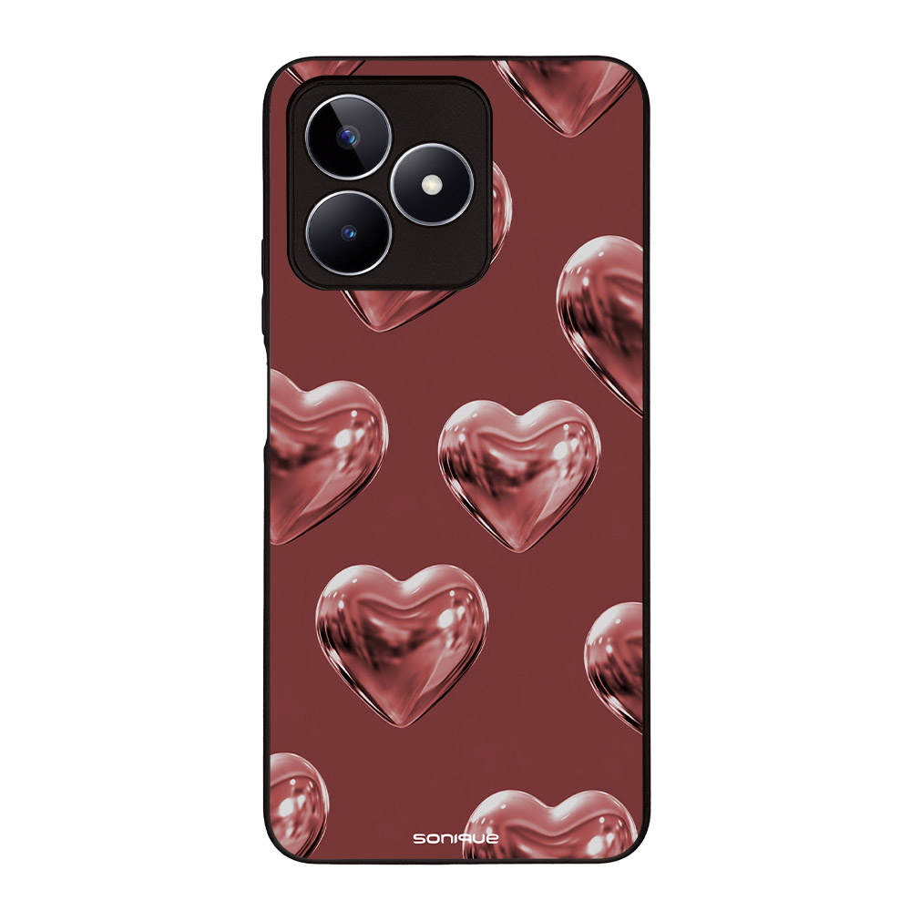 Θήκη Sonique Back to Y2K Series για Realme C51 / Realme C53 / Realme Note 50 4G Shiny Hearts