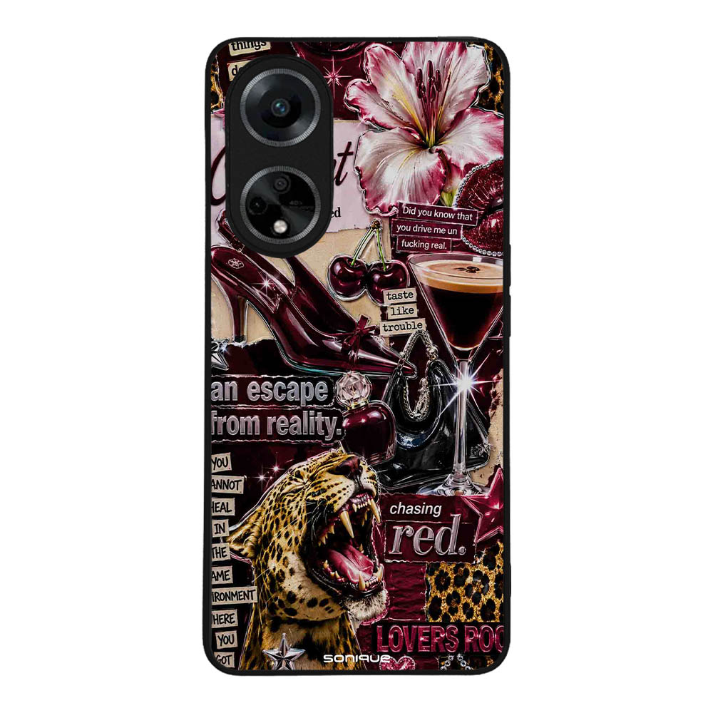Θήκη Sonique Back to Y2K Series για Oppo A98 5G Chasing Red