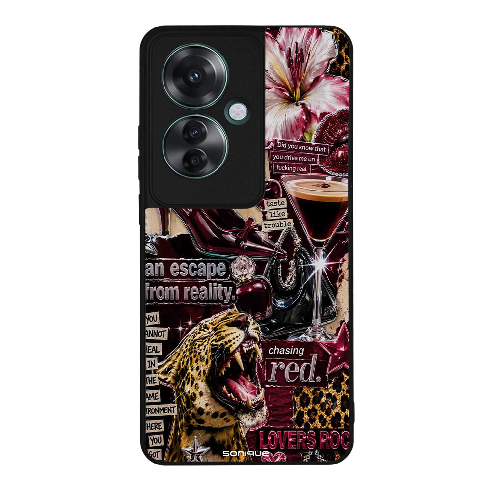 Θήκη Sonique Back to Y2K Series για Oppo Reno11 F 5G Chasing Red